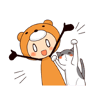 元気いっぱいクマ子（個別スタンプ：13）