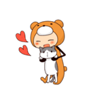 元気いっぱいクマ子（個別スタンプ：14）