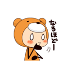 元気いっぱいクマ子（個別スタンプ：18）