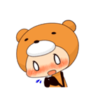 元気いっぱいクマ子（個別スタンプ：22）