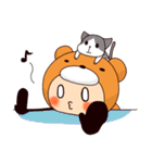 元気いっぱいクマ子（個別スタンプ：34）