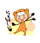 元気いっぱいクマ子（個別スタンプ：40）