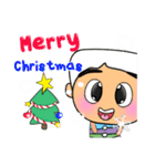 Taro. Merry Christmas.（個別スタンプ：9）