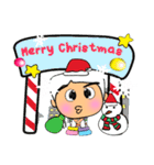 Taro. Merry Christmas.（個別スタンプ：16）