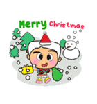 Taro. Merry Christmas.（個別スタンプ：21）