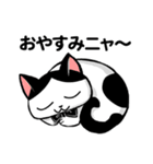 にゃんこスタンプ・ハチ＆ロク（個別スタンプ：16）