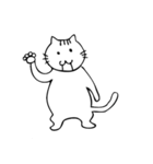 気まま猫七変化（個別スタンプ：4）