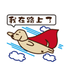 Dachshund's daily（個別スタンプ：8）