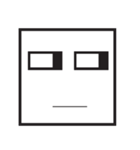 pixel face（個別スタンプ：17）