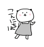 カフェで働くむぅさん（個別スタンプ：2）