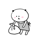 カフェで働くむぅさん（個別スタンプ：6）