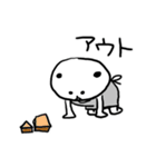 カフェで働くむぅさん（個別スタンプ：10）