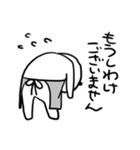 カフェで働くむぅさん（個別スタンプ：11）