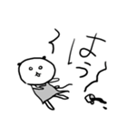 カフェで働くむぅさん（個別スタンプ：17）