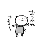 カフェで働くむぅさん（個別スタンプ：30）