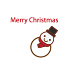 Christmas snowman story 2（個別スタンプ：4）