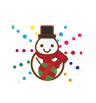 Christmas snowman story 2（個別スタンプ：5）