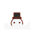 Christmas snowman story 2（個別スタンプ：12）