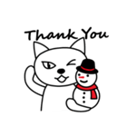 X'mas ＆ New Year for Wink-cat's（個別スタンプ：4）