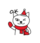 X'mas ＆ New Year for Wink-cat's（個別スタンプ：5）