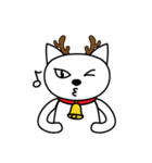 X'mas ＆ New Year for Wink-cat's（個別スタンプ：12）