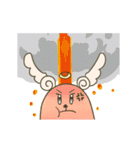 動く！てんしいぬ。（個別スタンプ：12）