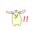 動く！てんしいぬ。（個別スタンプ：15）