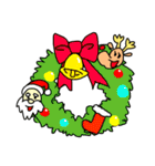 シンプルなクリスマススタンプ（個別スタンプ：25）