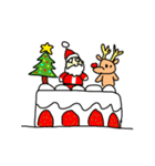 シンプルなクリスマススタンプ（個別スタンプ：27）