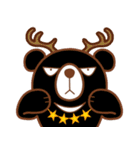 日常に潜むクマ（クリスマス・年末年始）（個別スタンプ：2）