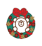 日常に潜むクマ（クリスマス・年末年始）（個別スタンプ：5）