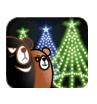 日常に潜むクマ（クリスマス・年末年始）（個別スタンプ：10）