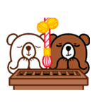 日常に潜むクマ（クリスマス・年末年始）（個別スタンプ：21）