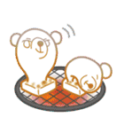 日常に潜むクマ（クリスマス・年末年始）（個別スタンプ：28）