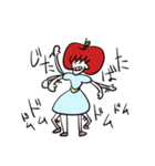 つかみどころのないりんごちゃん（個別スタンプ：10）