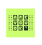 Pixel word one（個別スタンプ：1）