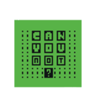 Pixel word one（個別スタンプ：2）