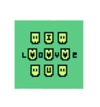 Pixel word one（個別スタンプ：4）