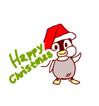 むっちりペンギン【クリスマス＆冬の日常】（個別スタンプ：4）
