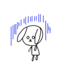 うさももちゃん1（個別スタンプ：3）