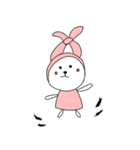 うさももちゃん1（個別スタンプ：4）