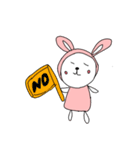 うさももちゃん1（個別スタンプ：9）