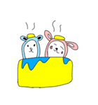 うさももちゃん1（個別スタンプ：22）
