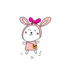 うさももちゃん1（個別スタンプ：24）