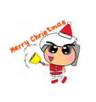 Kaori. Merry Christmas（個別スタンプ：3）