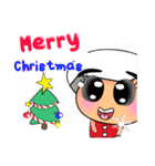 Kaori. Merry Christmas（個別スタンプ：9）