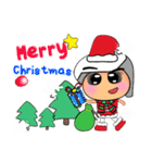 Kaori. Merry Christmas（個別スタンプ：12）