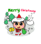 Kaori. Merry Christmas（個別スタンプ：21）