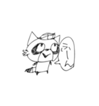 らくがきたぬき（個別スタンプ：3）