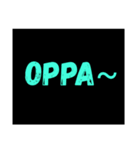 Kpop word（個別スタンプ：14）